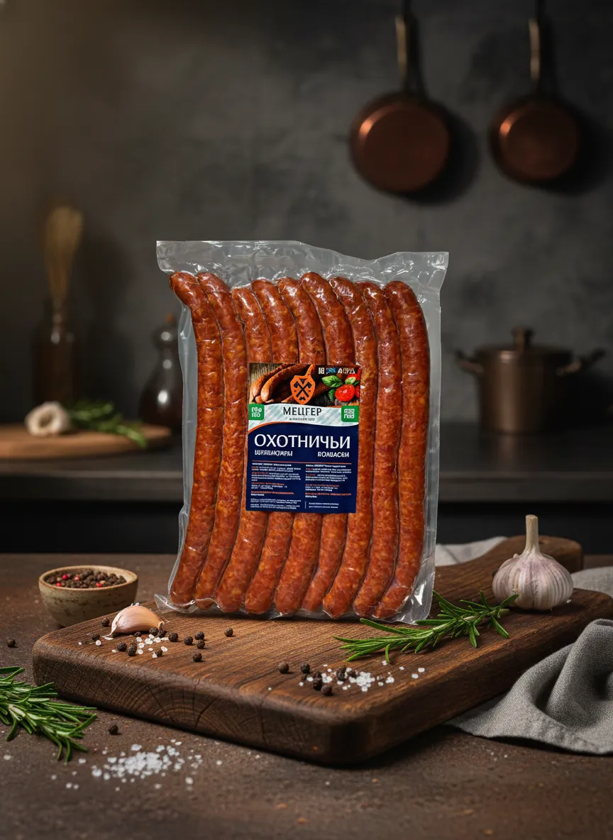 Колбаски «Охотничьи»